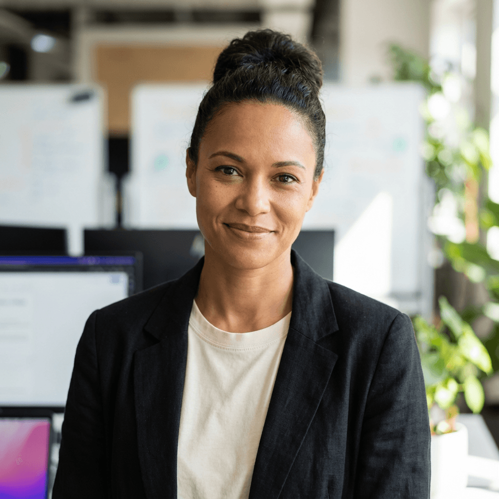 Sarah Kowalski, fleet manager in her 40s
